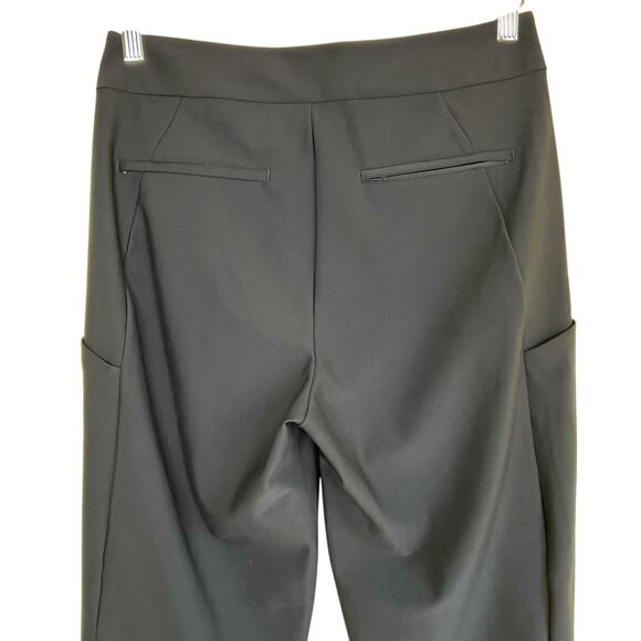 Athleta Stellar Straight Crop Pant in Black Sz 6 Stretchy Comfy Everyday Office - Picture 6 of 16